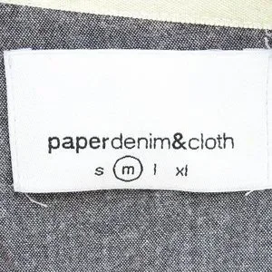 Paper Denim Cloth Shirts Paper Denim Cloth Henley Shirt Mens